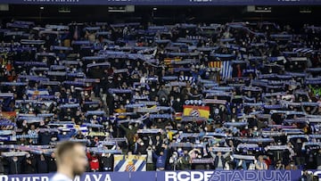 La afición del Espanyol.
