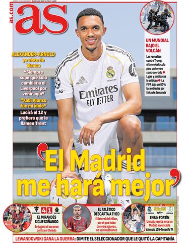Las portadas de AS de junio