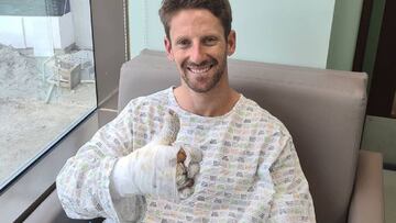 Grosjean: "Estaré marcado de por vida por este accidente"