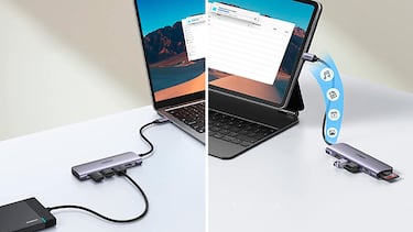 Tenemos el ‘hub’ USB-C perfecto para MacBook y iPad, con USB 3.0, HDMI y tarjetas SD