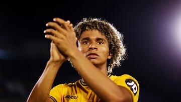 Pedro Lima, durante la pretemporada con el Wolverhampton.