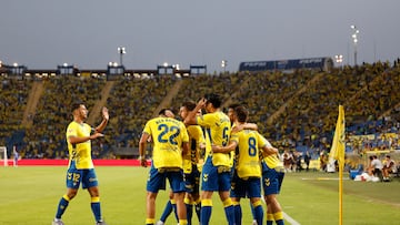 17/08/2025 FUTBOL SEGUNDA DIVISION TEMPORADA 25/26 PARTIDO UD LAS PALMAS - ANDORRA