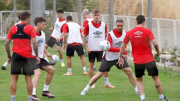 RdT, en una de sus últimas sesiones con el Rayo.