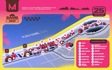 Marisquiño 2025: programa, horarios y mapas
