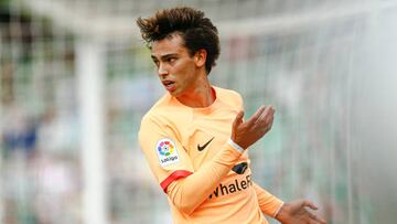 Joao Felix of Atletico de Madrid during the La Liga match between Real Betis and Atletico de Madrid played at Benito Villamarin Stadium on October 23, 2022 in Sevilla, Spain. (Photo by Antonio Pozo / Pressinphoto / Icon Sport)