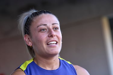 Menayo: “Después de un año lesionada disfrutar del césped es un regalo”