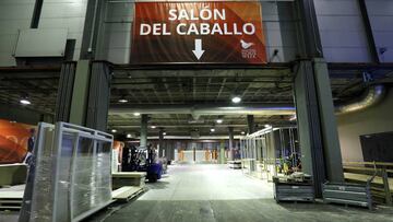 El miércoles estará preparado el recinto,.