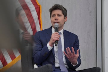 OpenAI CEO Sam Altman speaks during the Federal Reserve's Integrated Review of the Capital Framework for Large Banks Conference in Washington, D.C., U.S., July 22, 2025. REUTERS/Ken Cedeno