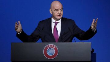 Infantino: "No vale la pena poner en peligro la vida humana por ningún partido, ni ninguna liga"