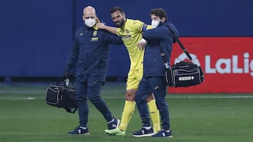 El Villarreal pierde a Mario Gaspar por varias semanas