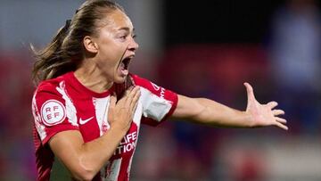 La rojiblanca Banini, operada con éxito de su rodilla derecha