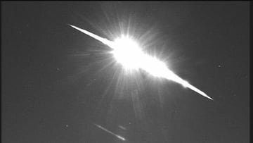 Reino Unido, atónito por el destello de un meteoro