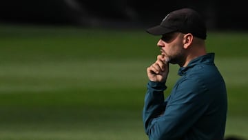 José Alberto, entrenador del Racing.