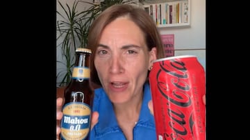 Boticaria García lo deja claro y explica si es más sano tomar una Coca-Cola Zero o una cerveza 0,0: “Si no los tomas, pues mejor”