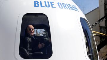 La persona que pagó 23,7M€ por ir al espacio con Jeff Bezos se queda en tierra