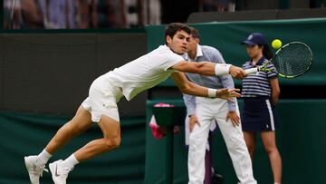 Sigue en directo el partido de segunda ronda de Wimbledon entre Carlos Alcaraz y Alexandre Muller hoy, viernes 7 de julio, desde las 14:30 en AS.