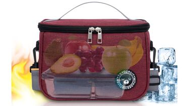 La bolsa térmica portalimentos ideal para llevar la comida al trabajo