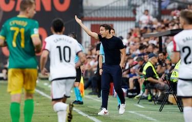 Iñigo Pérez, entrenador del Rayo.