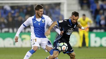 20/04/18 PARTIDO PRIMERA DIVISION LEGANES DEPORTIVO A CORUÑA
RUBEN PEREZ Y COLAK ÇOLAK