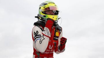 Mick Schumacher, el hijo del 'Kaiser', ganó en Silverstone