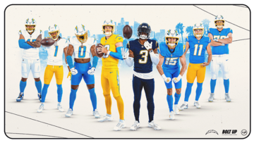 los-angeles-chargers-nfl-uniformes
