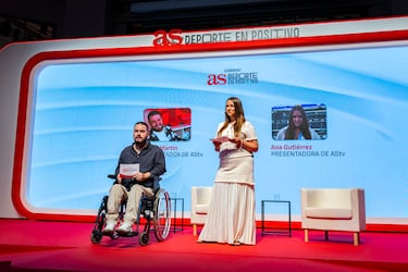 Rubén Martín y Ana Gutiérrez, presentadores de ASTV, encargados de conducir el Congreso Deporte en Positivo 2025.