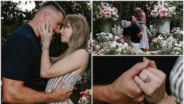 Travis Kelce y Taylor Swift se van a casar: El tight end de los Kansas City Chiefs le ha propuesto matrimonio a la cantante y ésta aceptó. Así fue la pedida de mano.