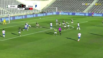 ¡Qué gol! Super chilena acrobática del desconocido delantero español del Oporto