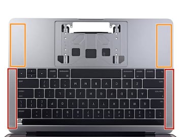 Desmontaje del MackBook Pro con barra táctil