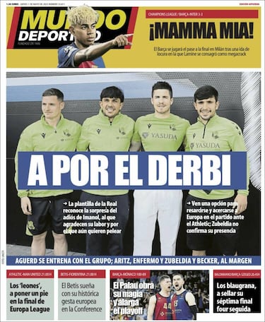 Las portadas elogian a Lamine