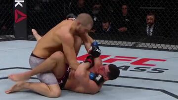 Noquean duramente en la UFC al guardaespaldas de Neymar