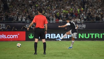 El jugador portugués de la Juventus, Cristiano Ronaldo, durante un partido.