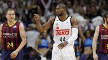 Marcus Slaughter, durante su etapa como madridista.