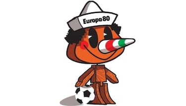 Todas las mascotas de la Eurocopa año a año: Pinocchio, Rabbit, Kinas...