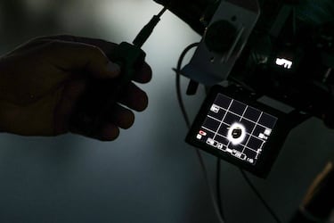 El contratista de la NASA Mike Pedraza captura la totalidad durante el eclipse solar en Sikeston.