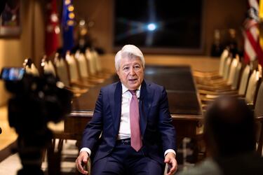 Cerezo: “Son los mejores años en la historia del Atlético de Madrid”