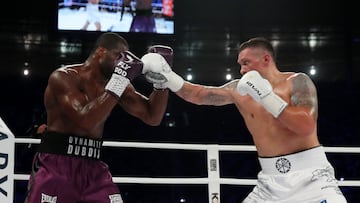¿Qué títulos hay en juego en el combate entre Usyk y Dubois? Todos los cinturones del peso pesado que hay en disputa
