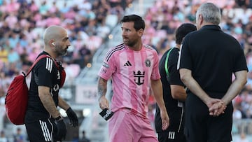 Inter Miami da a conocer la gravedad de la lesión de Messi