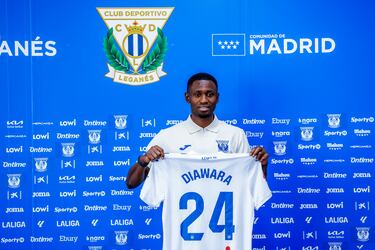 Diawara: “No llego al Leganés para hacer lo que quiera, estoy al servicio de mi equipo”