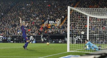 Gol no concedido a Messi.