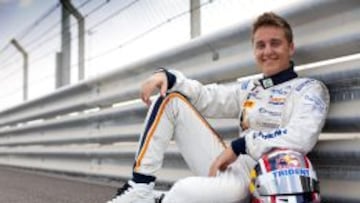 El ganador del GP de Alemania, Stefano Coletti.