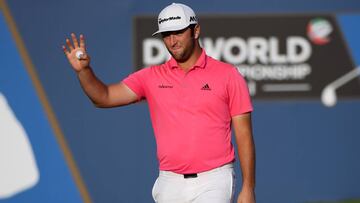 Jon Rahm sigue lanzado en Dubai; 2º a un golpe de Rose