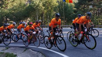 Purito Rodríguez encabeza su marcha en Andorra.