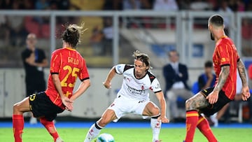 Luka Modric, ante el Lecce.