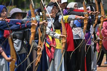 El tiro con arco, un deporte que florece en Indonesia