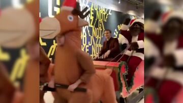 La original entrada por Navidad del Utah Jazz a su partido