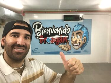 SeteScritor: “Grafiti y baloncesto cuadran perfecto”
