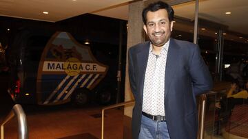 El dueño del Málaga, el jeque Abdullah Bin Nasser Al-Thani.