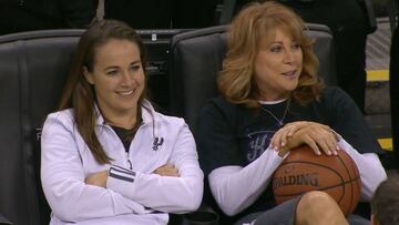 Becky Hammon y Nancy Lieberman.