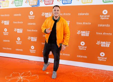 Ramsés López en la alfombra roja.